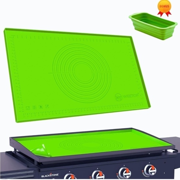 Brand New Griddle Cover for Blackstone Heavy Duty Silicone 36" Protective Mat - Picture 1 of 16